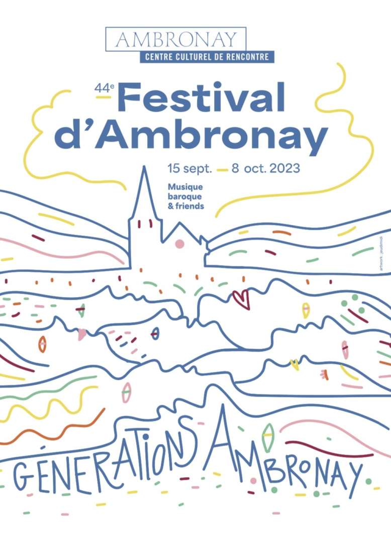 Affiche 44eme festival d'Ambronay 