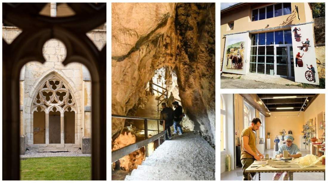 A voir à visiter autour de l'Auberge de l'Abbaye à Ambronay
